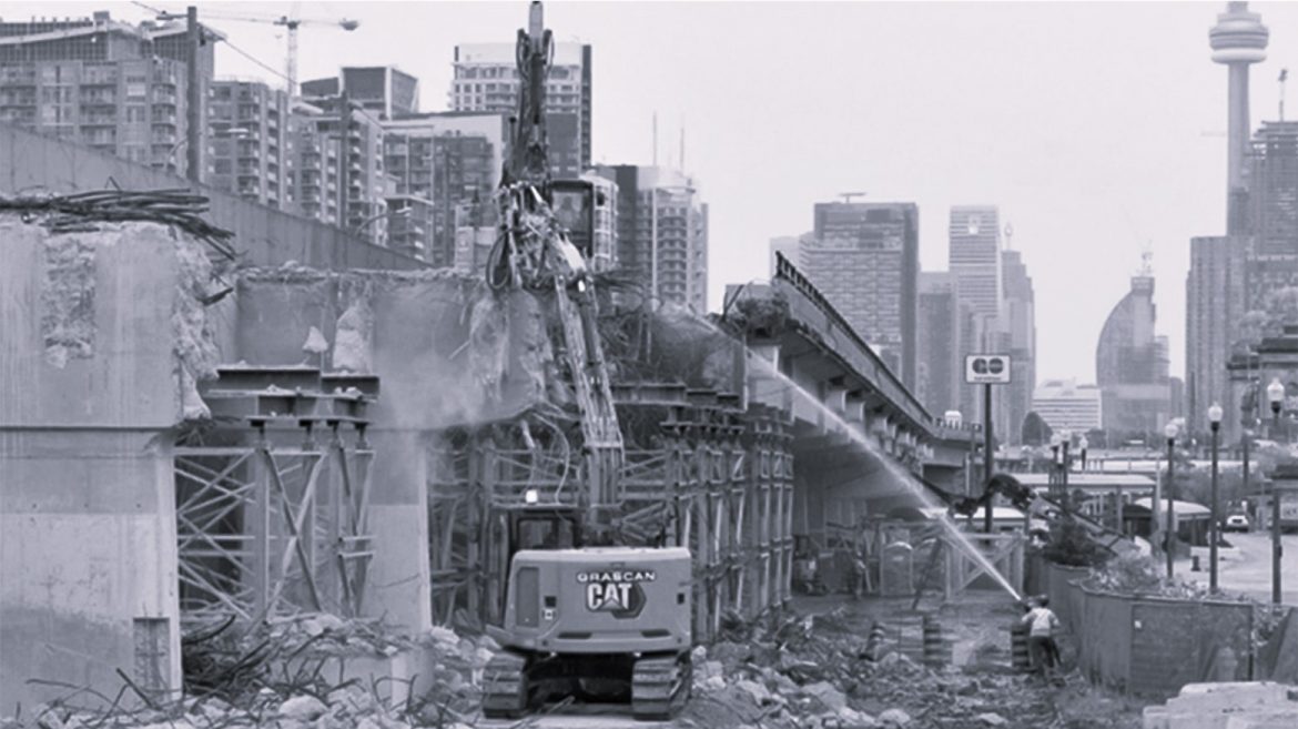 Construction on Gardiner Speeds Ahead