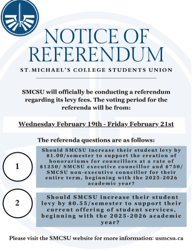 Notice of SMCSU Referendum